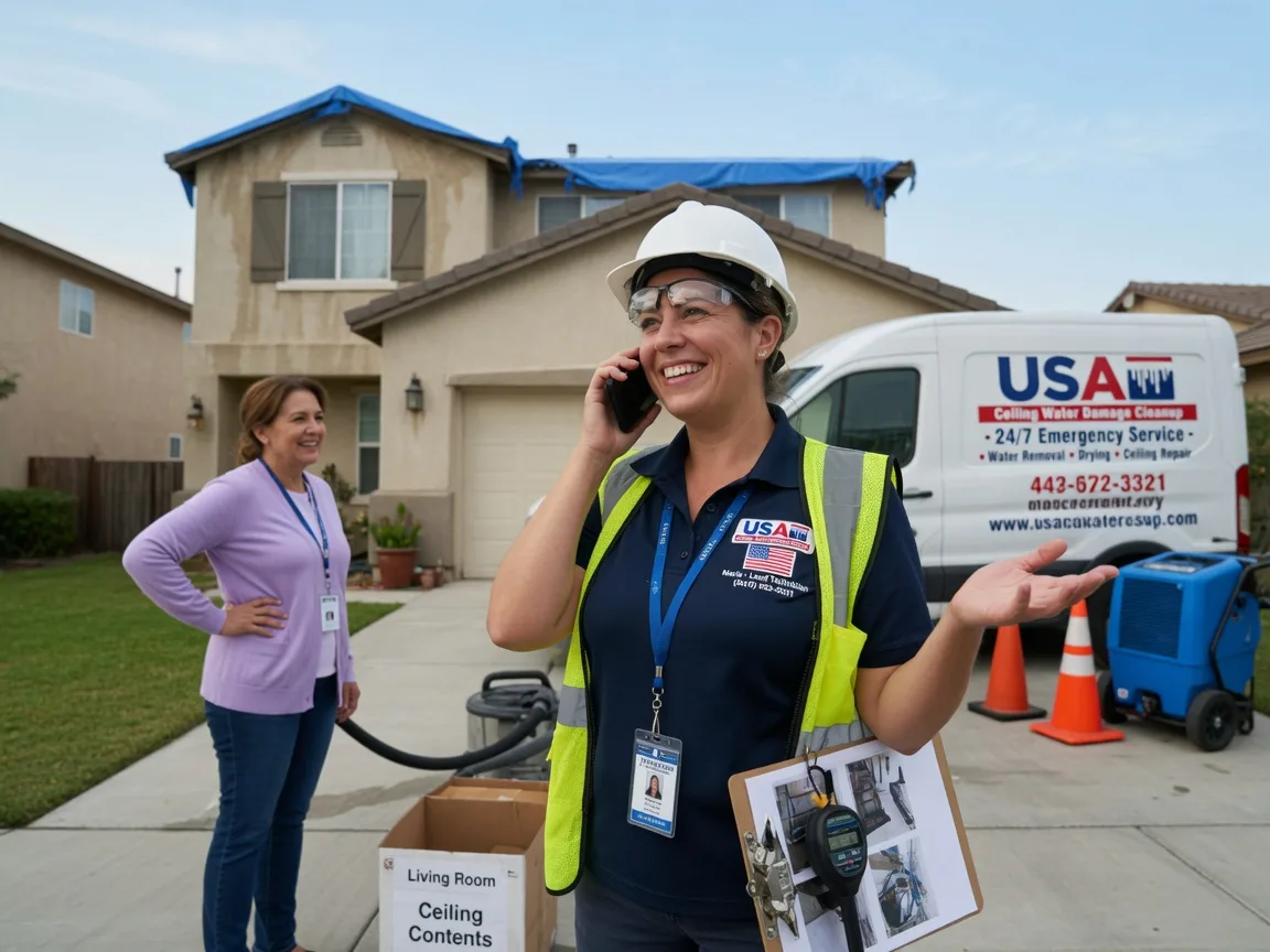Ceiling Water Damage Restoration Curtis, MI FAQs